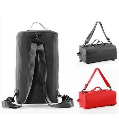 Noir/sac de résistant à l'eau gymnase de Gray Custom Travel Luggage Sports