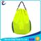 Sacs de cordon colorés lavables écologiques/sac de cordon sac à gymnase