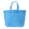 Couleur rose bleue pliant les sacs d'épicerie écologiques non tissés de sacs réutilisables