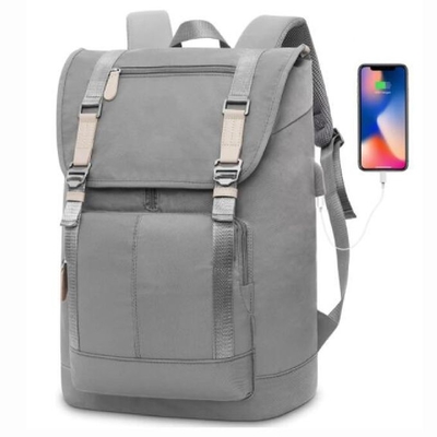 Sac à dos d'école, adolescent Daypack sac à dos d'ordinateur portable de 17 pouces avec le port de remplissage d'Usb