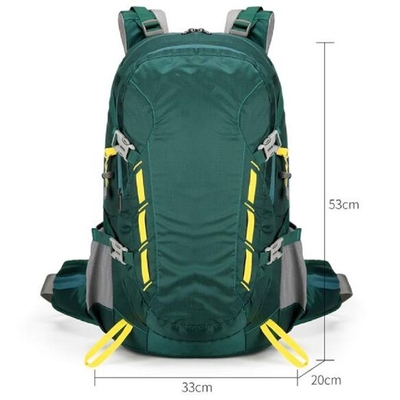 Sac de randonnée multi-fonctionnel en plein air de grande capacité légère Voyage de randonnée de vacances Sac de vélo pour hommes et femmes