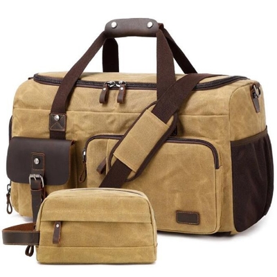 Vêtements de grande capacité Bagages de nuit Salles de sport occasionnelles Week-end Sports toile Sacs à dos