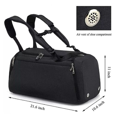 Sac marin imperméable fait sur commande de voyage de gymnase de sport de grande capacité avec le compartiment de chaussure