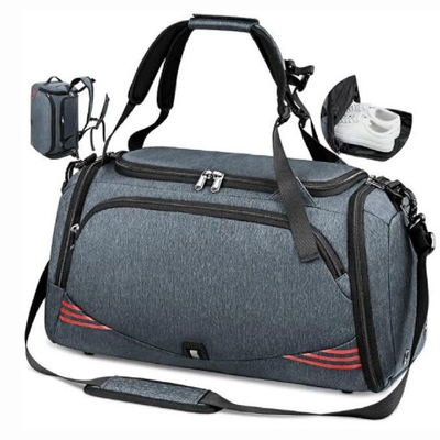 Sacs de sport faits sur commande de forme physique de grand bagage à main avec le compartiment de chaussure de sac à dos