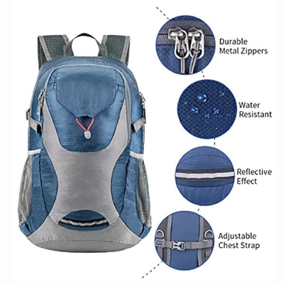 Sac à dos campant léger de voyage durable imperméable de sport en plein air