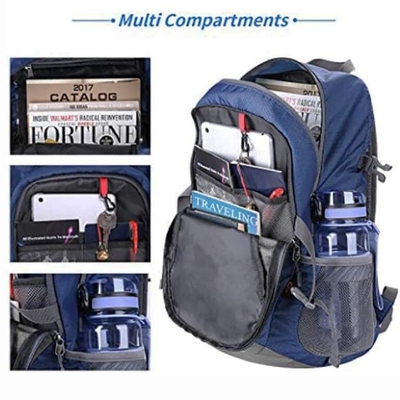 Sac à dos campant léger de voyage durable imperméable de sport en plein air