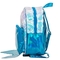 Logo personnalisé imperméable à l'eau bleu sirène sacs polochons enfants sacs d'école sac à dos
