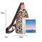 Sac Customizde Logo Outdoor Crossbody Bag de coffre d'impression du léopard des femmes