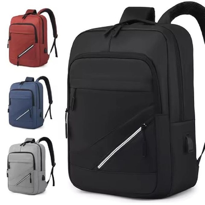 15.6 pouces anti-vol sac de voyage étudiant durable portable USB sac à dos d'affaires portable