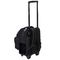 Le sac à dos de polyester de noir de conception de niveau élevé/chariot à voyage se balade