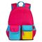 Le sac d'école primaire en nylon universel balade espace de couleurs de coutume le grand