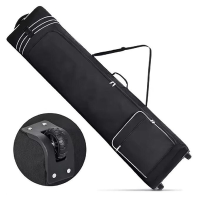 Sac de voyage en snowboard rembourré étanche Sac de snowboard pliable avec roues