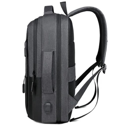 Sac à dos léger, étanche, confortable, portable d'affaires, avec port de charge USB
