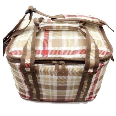 Couleur isolée de Tote Lunch Cooler Bag Customized de fermeture de fermeture éclair