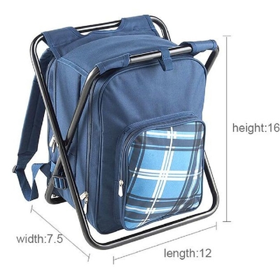 Tabouret de pêche pliable multifonctionnel avec le sac à dos