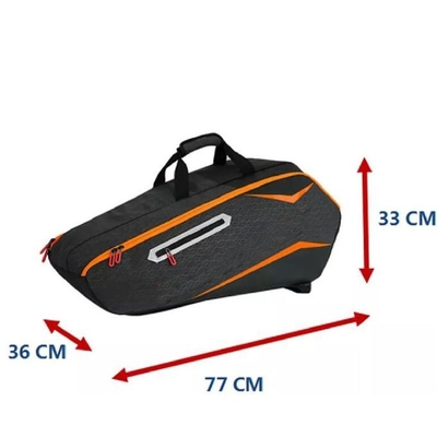 les sacs faits sur commande des sports 90L imperméabilisent des sacs de raquette de tennis avec le compartiment de chaussure