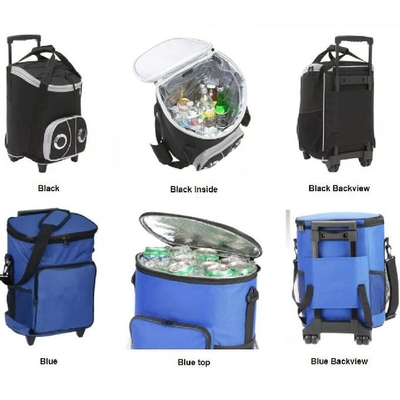 Un sac plus frais de Logo Shopping Storage Trolley Cooler à sac de chariot fait sur commande de chariot