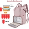Doux multifonctionnel de sac fait sur commande de Logo Women Insulated Cooler Lunch imperméable